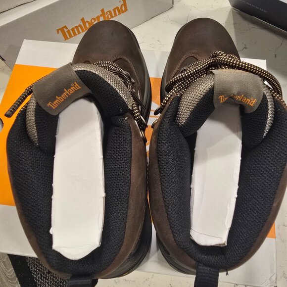 New Timberland Chocorua Mid Waterproof Hiker Boots Hiking Brown 15130 Size 10 - Picture 8 of 15